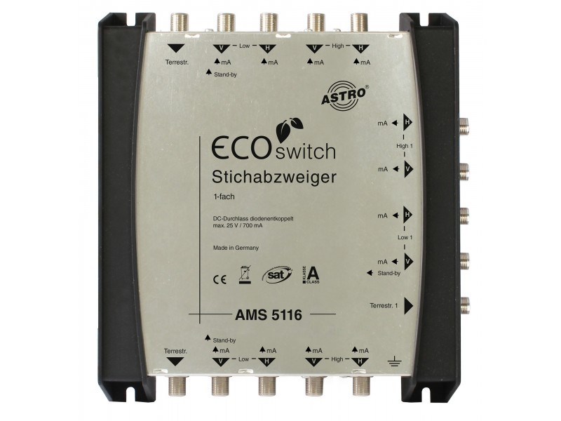 Product: AMS 5116 ECOswitch, Premium cascade splitter